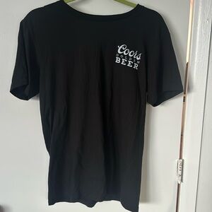 NWT Men’s Black Coors Light Tshirt